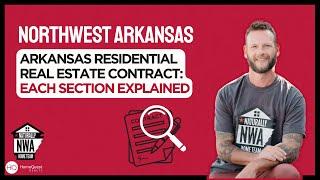 Arkansas Residential Real Estate Contract | How to Buy a Home in Northwest Arkansas