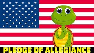 Pledge of Allegiance for Children preschool, home school, kindergarten, elementary, remote learning