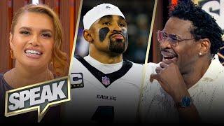 Does Jalen Hurts get the respect he deserves? | NFL | SPEAK