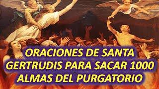 Oraciones de Santa Gertrudis para sacar 1000 Almas del Purgatorio