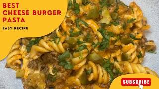 Faheem's 30-Minute Stress-Free Holiday CHEESEBURGER Pasta Recipe! | Faheems Cuisines