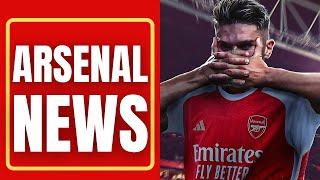 Arsenal FC HINT DROP to FINISH Gyokeres SIGNING!Merino!️Calafiori MEDICAL!Smith Rowe!Williams!