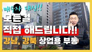 매수자 대신 모든 걸 직접 해드립니다!! 강남 , 강북 상업용 부동산 상권분석