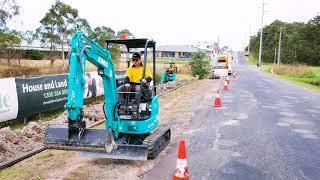 M&E Pratt Excavations Kobelco SK17SR 1.7 Tonne Excavator