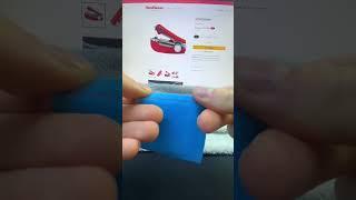 HandSewer is very easy to use #sewing#tiktokmakemebuyit#gadget#minisewer