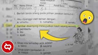 Anak Durhaka Kalau Gak Tau Jawab! Cara Lucu Ngerjain Soal Ujian Para Siswa Ini Nyeleneh Banget..