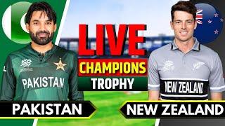 Pakistan vs New Zealand, Champions Trophy 2025 | Live Cricket Match Today | PAK vs NZ CT Match Live