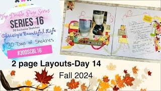 30 Days of Sketches Day 14 | Scrapbooking with a sketch | #cartabella  #scrapbooking #30doscbl