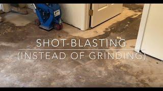 Choosing Shot Blasting Instead of Floor Grinding for Surface Preparation