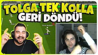 UZUN ZAMANDIR BEKLEDİĞİNİZ TOLGA GERİ DÖNDÜ! TEK KOLLA OYNADI! EN ZOR CEZA SAHASI CHALLENGE!