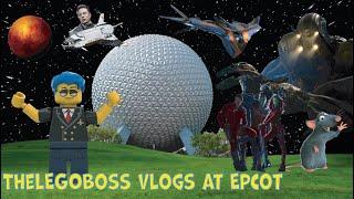 TheLEGOBoss vlogs at Epcot (New Guardians of the Galaxy and Ratatouille Ride! Mars Trip! Elon Musk!)