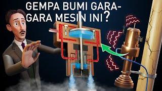 Mesin Gempa Bumi Tesla | Ilmu Fisika Lengkap Dibaliknya