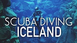 Scuba Diving the Silfra Fissure in Iceland