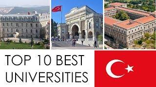 10 دانشگاه برتر ترکیه/TÜRKİYE'NİN EN İYİ 10 ÜNİVERSİTESİ