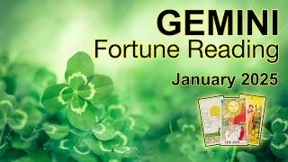 GEMINI Fortune Reading "A CHAIN OF EVENTS WILL AFFECT YOUR LIFE!" January 2025 #fortunereading