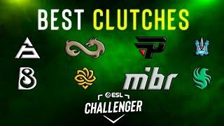 BEST CLUTCHES - ESL Challenger Katowice 2024 | CS2