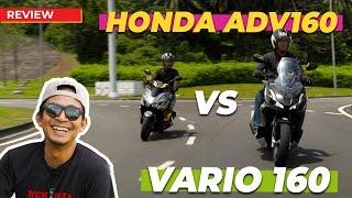 HONDA ADV160 vs VARIO160 MANA LAGI MANTAP?