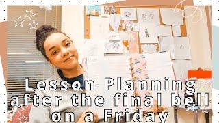 LESSON PLAN WITH ME | Second Year Teacher Vlog #6