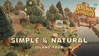 Natural & Simple Forestcore Island Tour // Animal Crossing New Horizons