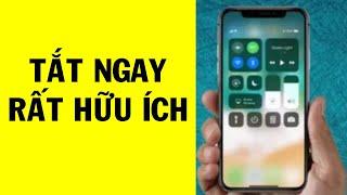 Cách tắt trung tâm điều khiển ở màn hình khóa chống trộm cho iphone