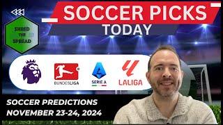 Best Football Predictions Today, Picks & Parlays ️ | EPL | Bundesliga | La Liga | Serie A