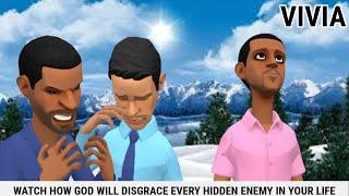 SEE HOW GOD WILL DISGRACE EVERY HIDDEN ENEMY IN YOUR LIFE. CHRISTIAN ANIMATION