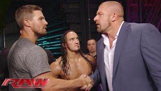 "Arrow" star Stephen Amell gets a match at SummerSlam: Raw, Aug. 10, 2015