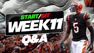 Week 11 Start/Sit Questions for Fantasy Football!