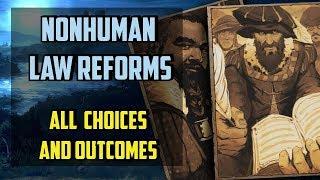 Nonhuman Law Reforms All choices - Thronebreaker the Witcher Tales - (Invaders And Their Laws)