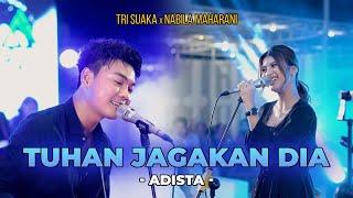 TUHAN JAGAKAN DIA - ADISTA | LIVE NGAMEN MENOEWA KOPI BY TRI SUAKA, NABILA