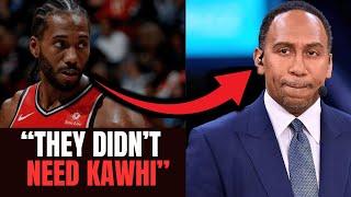 Stephen A Smith claims the Raptors would have been Champions without Kawhi Leonard