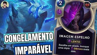 CONGELAR FICOU PERFEITO  INBLOQUEAVEIS BATEM LIVRES | ASHE LEBLANC DECK | LEGENDS OF RUNETERRA