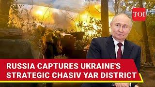 Big Win For Russia; Ukrainian Forces Flee Strategic Eastern Ukraine District Of Chasiv Yar