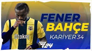 AVRUPADA EFSANE GOL! // FENERBAHÇE KARİYERİ // EA FC 24 KARİYER MODU #34