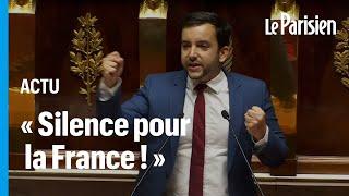 Un député RN demande le silence "pour la France" à l'Assemblée Nationale