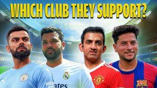 Indian cricketers who are football fans ft. Kuldeep Yadav  @KaranSinghMagic