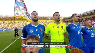 Slovakia vs Azerbaijan National Anthem - UEFA Nations League 2024/25