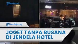 Wanita Joget Tanpa Busana dari Jendela Hotel saat Pemuda Keliling Bangunkan Sahur