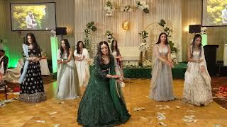Bride & Family Surprise Dance performances 2024! - Engagement Party| Punjabi Wedding