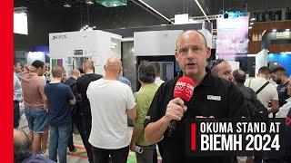 Okuma stand tour at Biemh