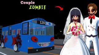 Couple Yuta Mio Became's ZOMBIE Haunter's || Sakura School Simulator Drama story 