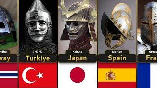 Helmets From Each Country! Some of Them You Won't Believe Exist!