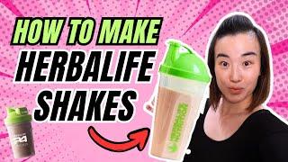 How To Make Herbalife Shake For Weight Loss: With A Shaker Bottle