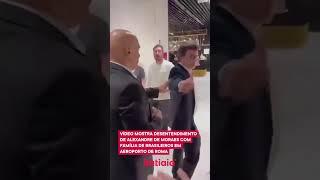 ACUSADOS DE OFENDER ALEXANDRE DE MORAES EM AEROPORTO PEDEM INCLUSÃO DE VÍDEO EM INQUÉRITO