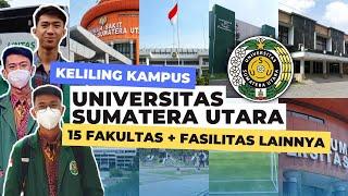 Keliling UNIVERSITAS SUMATERA UTARA (USU)‼️15 Fakultas‼️Keren Abis#campustour #usu #masukkampus #ptn