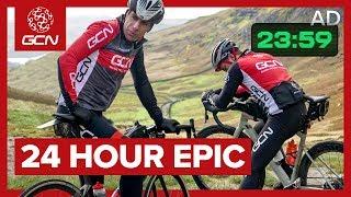 How Far Could We Ride In 24 Hours? | GCN's Winter Epic