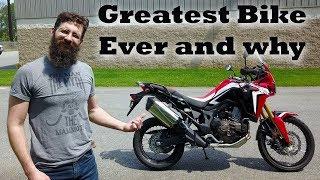 Sean tries to Slay the Honda Africa Twin?