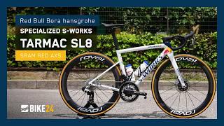 Tour de France Bikes: 2025 Specialized S-Works Tarmac SL8 | SRAM RED AXS (Red Bull Bora Hansgrohe)