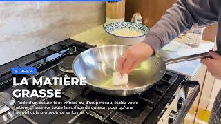 Crêpes avec une Poêle en Inox - Tutoriel Détaillé