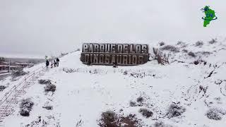 Nevada en Neuquen capital, Capital de la Patagonia Argentina